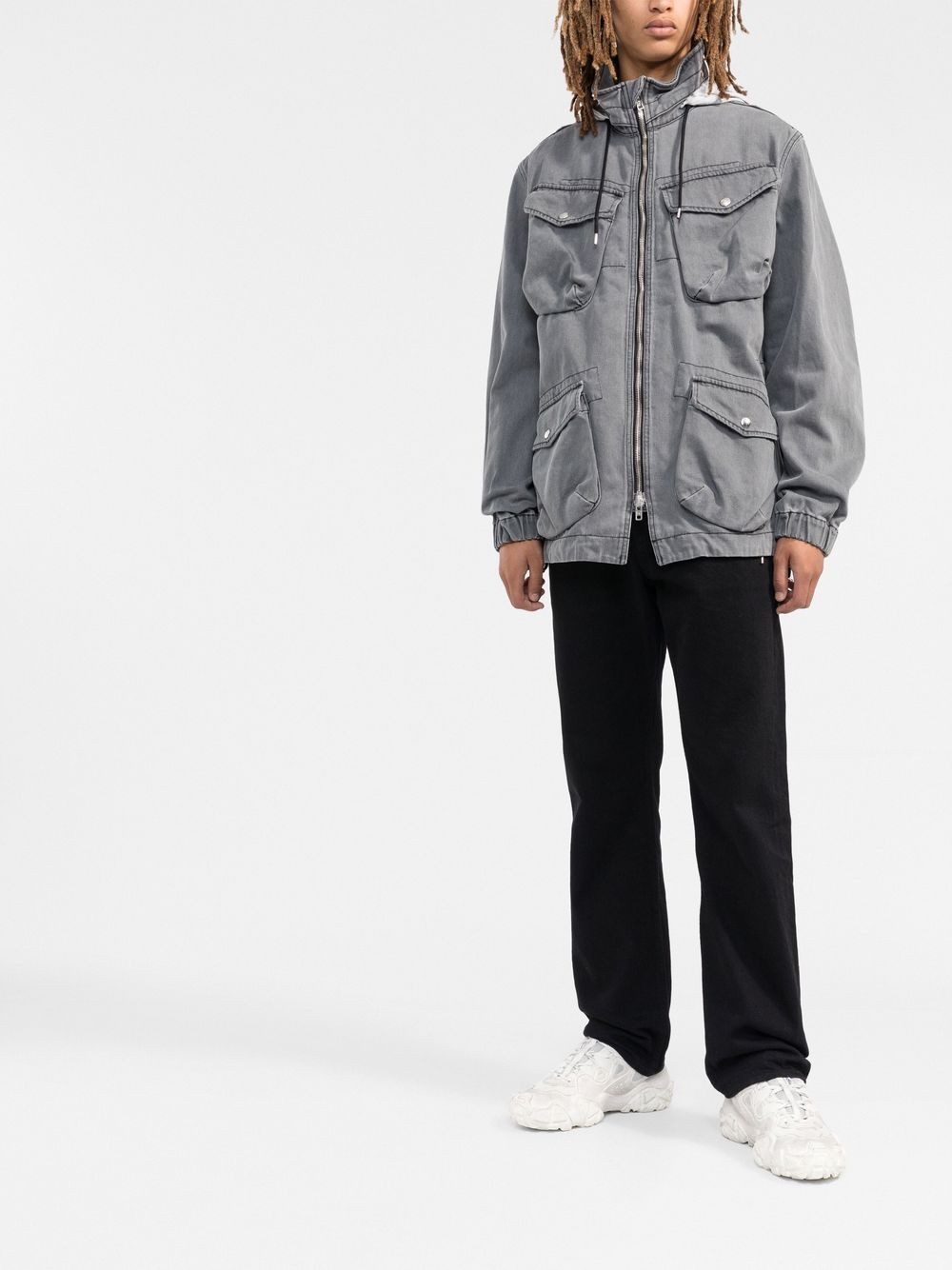 Image 2 of Kenzo zip-up hooded jacket