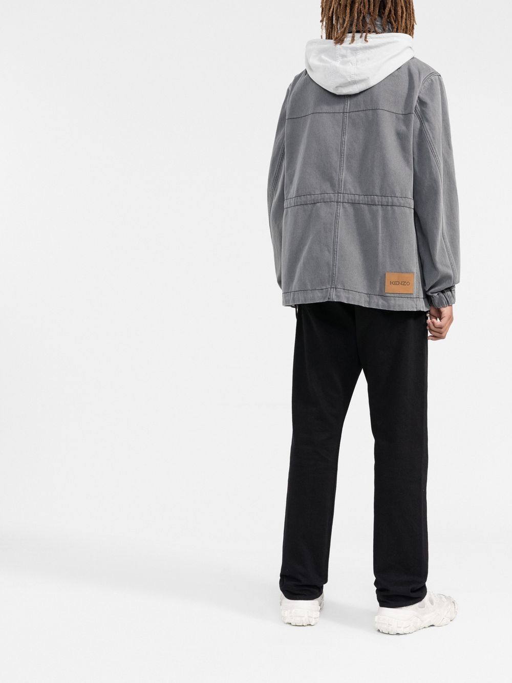 Kenzo zip-up hooded jacket Men