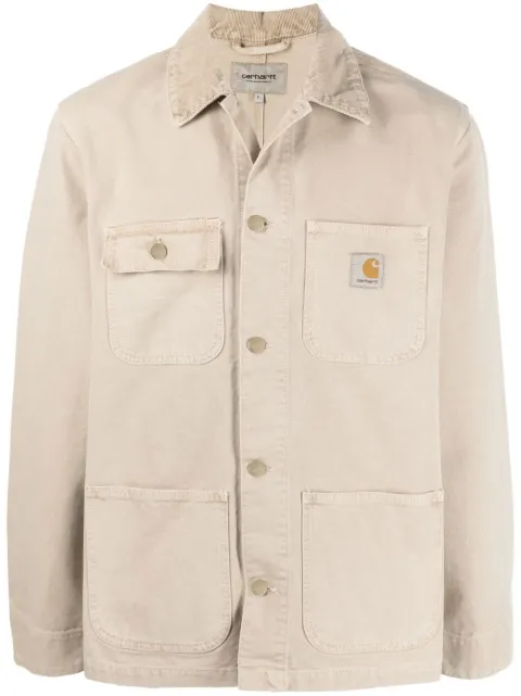 Carhartt WIP جاكيت بتصميم قميص وأجزاء مخيوطة