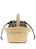 FENDI woven sun hat - Neutrals