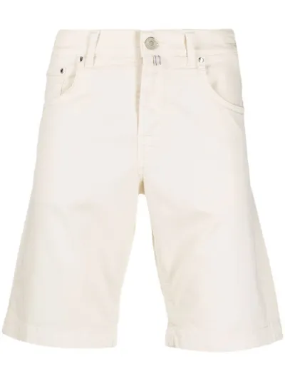 knee-length denim shorts | Jacob Cohen 