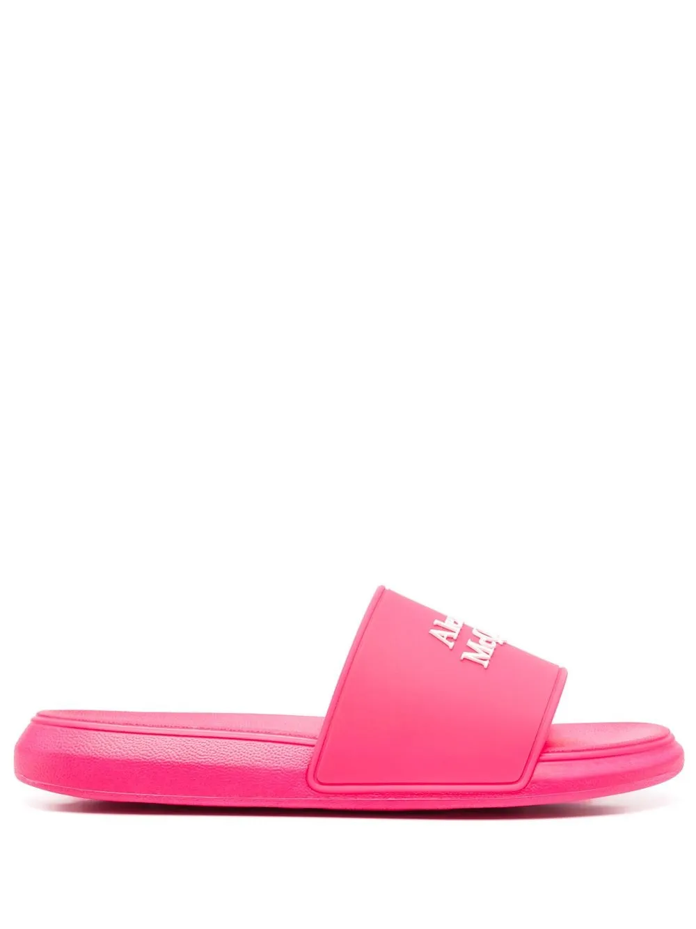 

Alexander McQueen sandalias con aplique del logo - Rosado