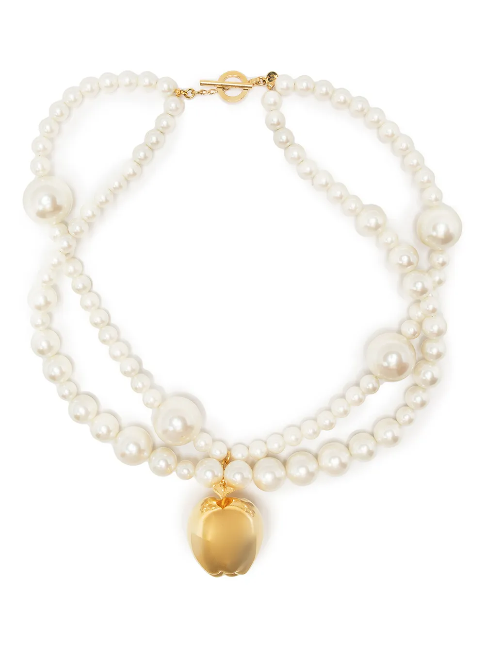 Undercover Apple Pendant Pearl Necklace - Farfetch