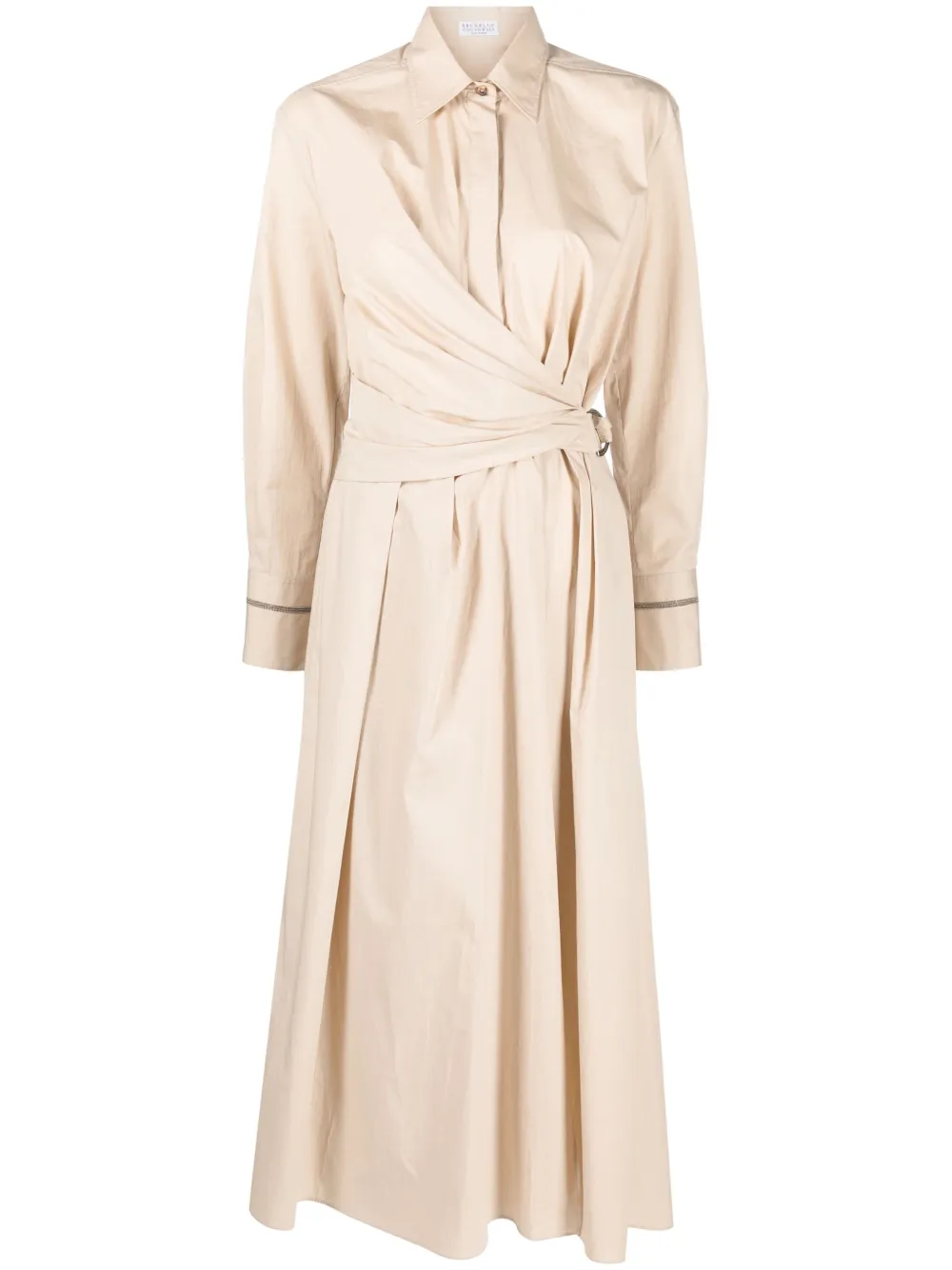 

Brunello Cucinelli mid-length day dress - Neutrals