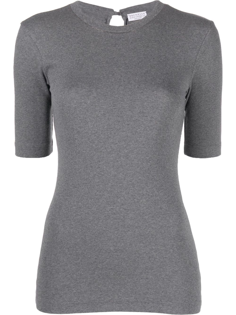 Brunello Cucinelli short-sleeve knitted top Women