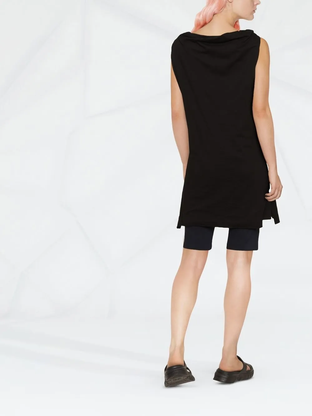  Rick Owens Drkshdw Drapierte Tunika   Schwarz 