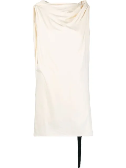 Rick Owens DRKSHDW túnica con diseño drapeado