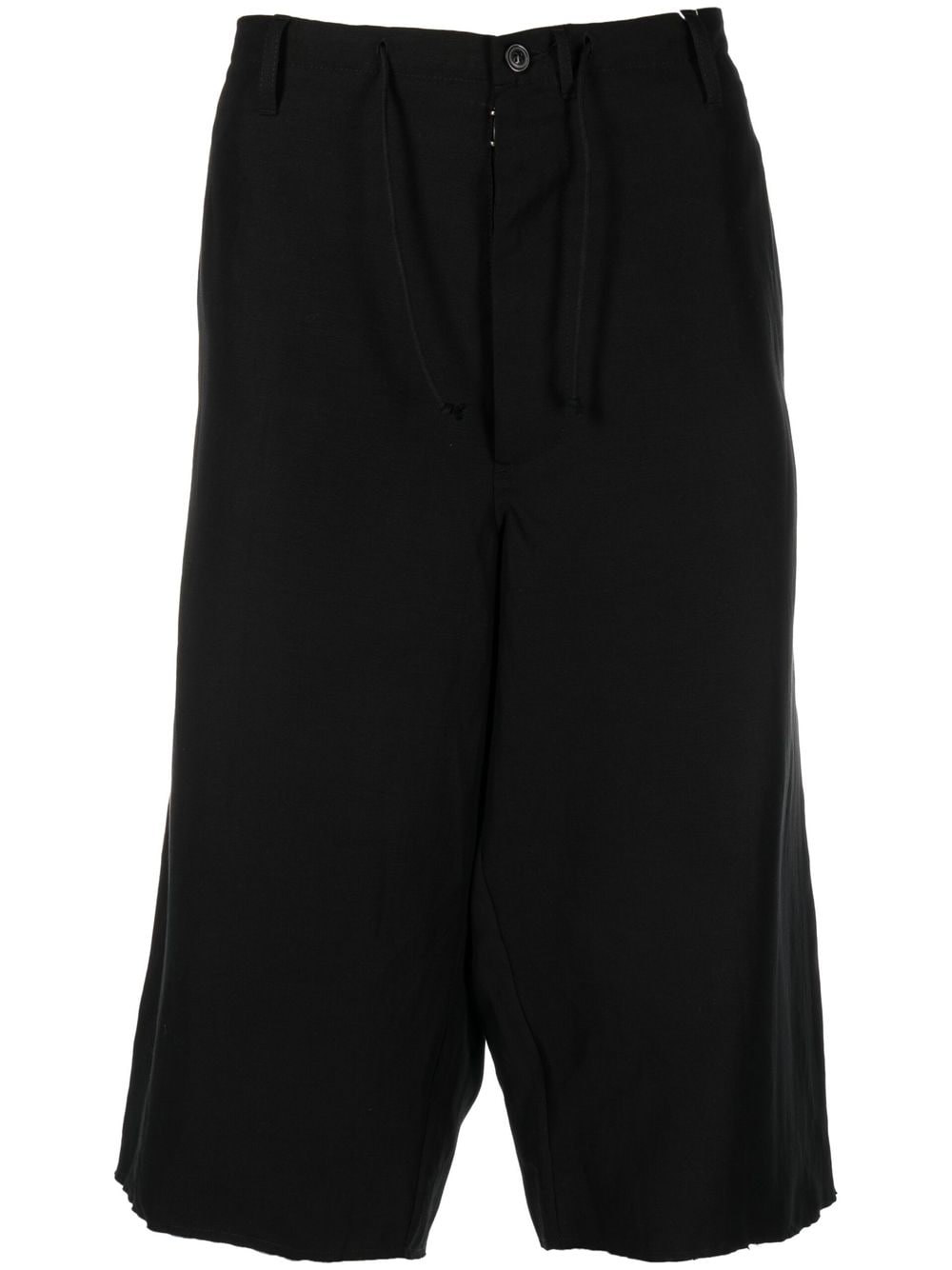 Maison Margiela drop-crotch four-stitch shorts - Black