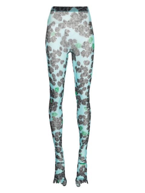 Natasha Zinko leggins Pixel-Rose