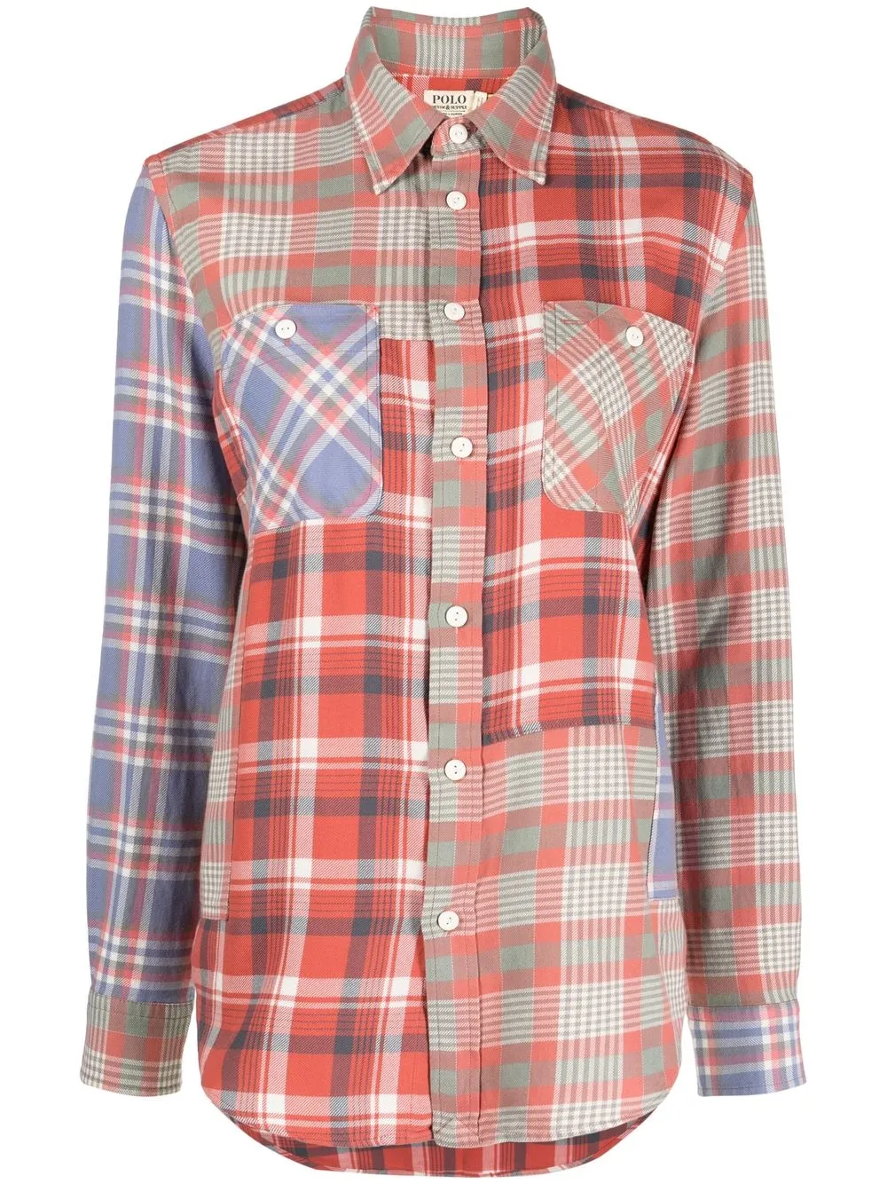 

Polo Ralph Lauren check-print long-sleeve shirt - Red