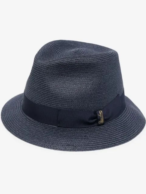 Borsalino woven hemp hat