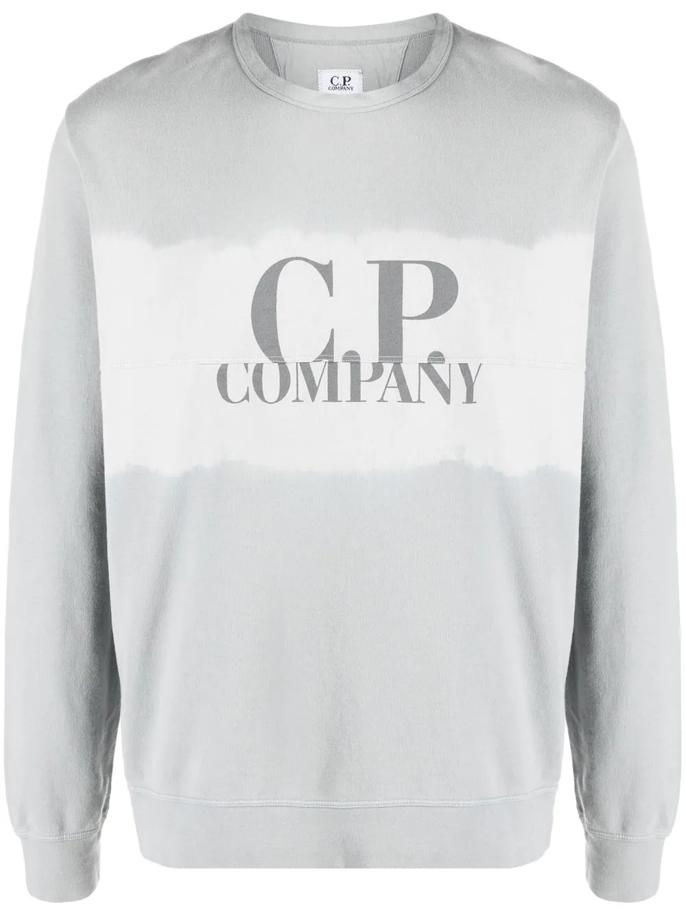 

C.P. Company sudadera con logo estampado - Gris