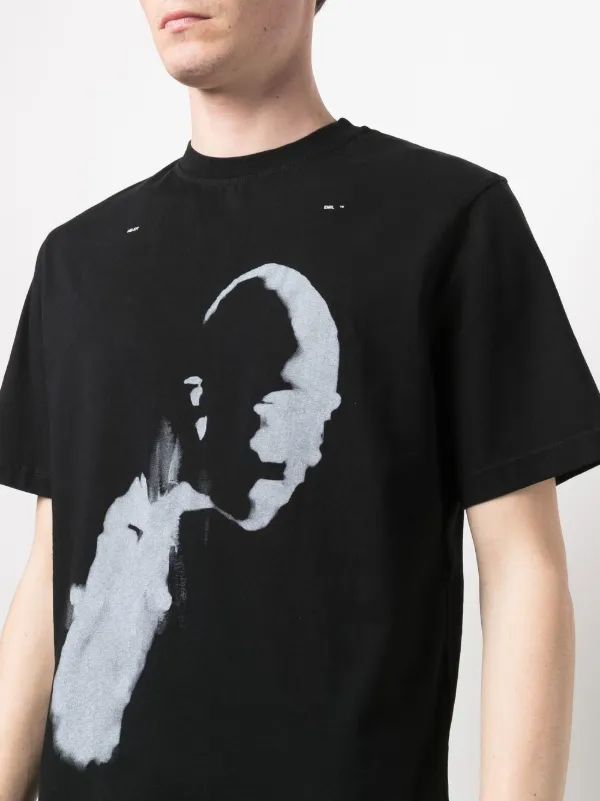 【関税込み】HELIOT EMIL ブラック Petrichor Tシャツ HELIOT EMIL Petrichor T-shirt | Black | FARFETCH ID