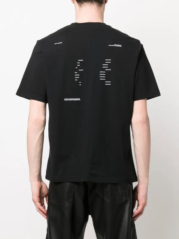【関税込み】HELIOT EMIL ホワイト Pleistos 長袖Tシャツ heliot-emil-black-pleistos-