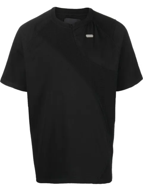 HELIOT EMIL panelled short-sleeved T-shirt