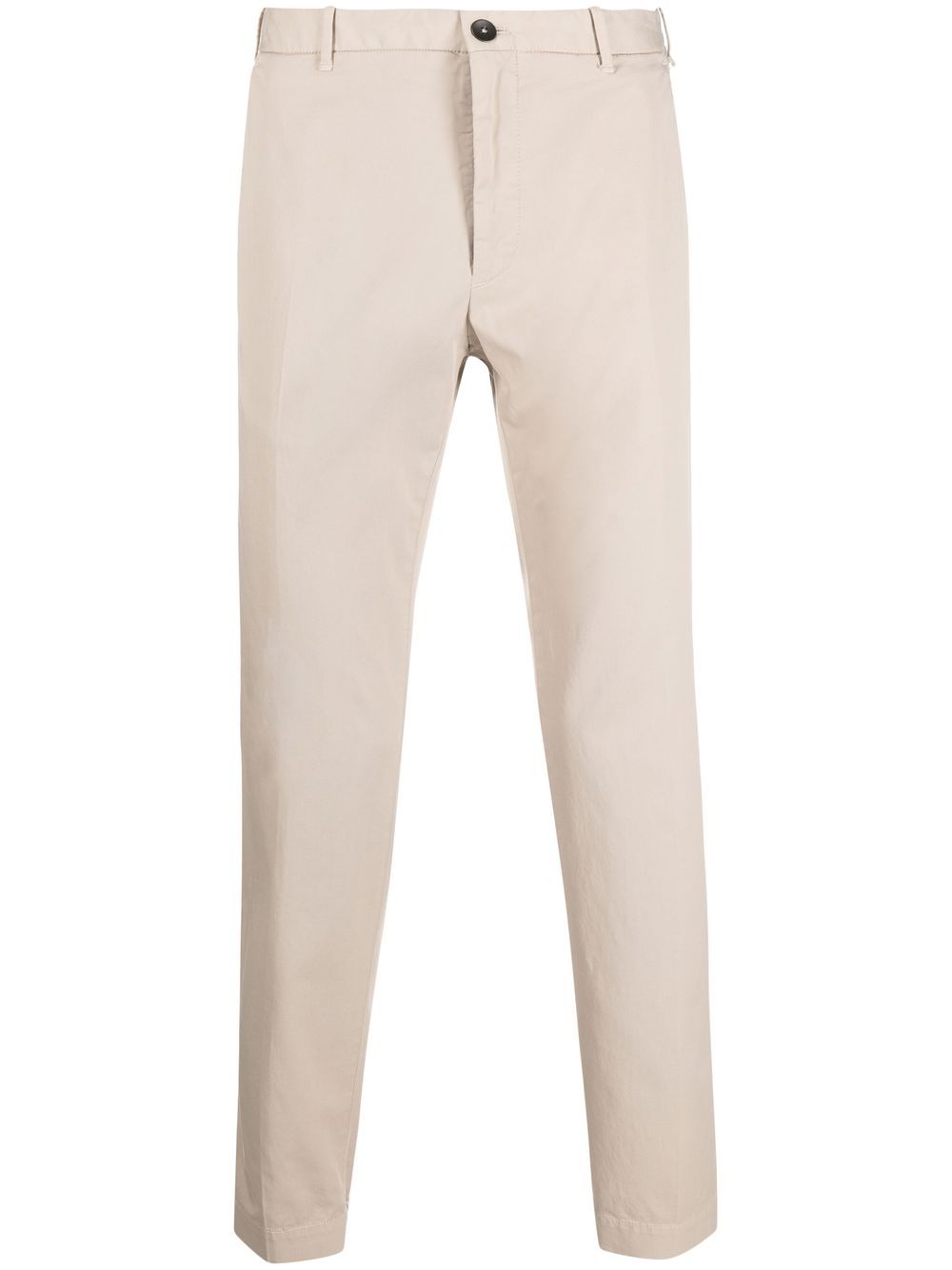 Incotex low-rise chino trousers - Neutrals