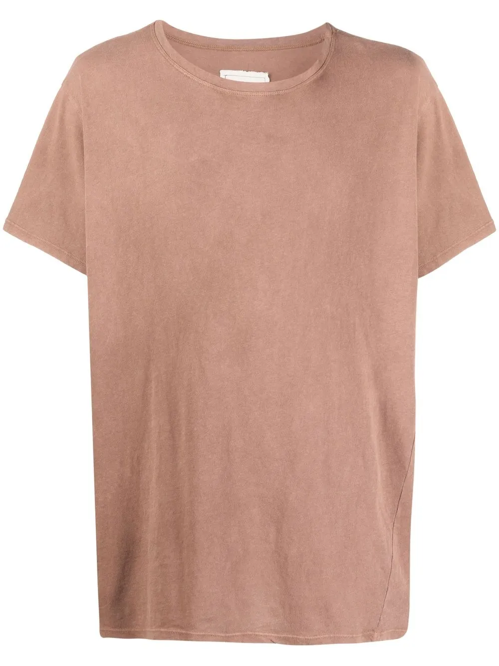 

Greg Lauren round-neck short-sleeve T-shirt - Brown