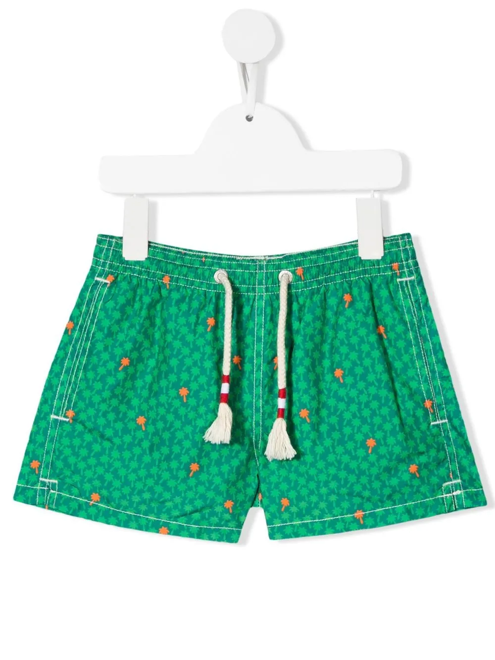 

MC2 Saint Barth Kids graphic-print swim shorts - Green