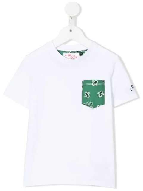 MC2 Saint Barth Kids chest pocket logo T-shirt