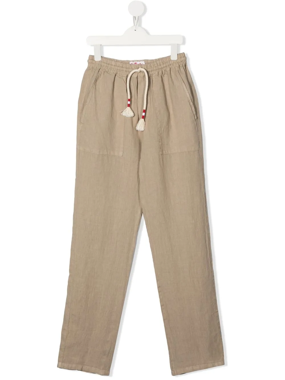 

MC2 Saint Barth Kids drawstring trousers - Neutrals