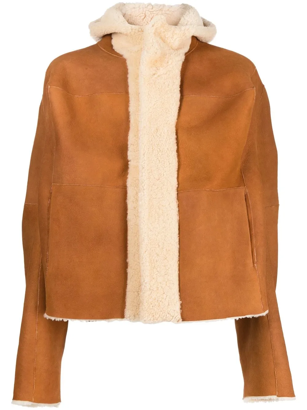 Natasha Zinko Shearling Bunnies jacket | Brown | Image 1