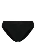 Natasha Zinko cotton patch-detail briefs - Black