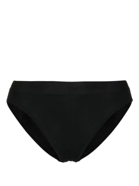 Natasha Zinko cotton patch-detail briefs