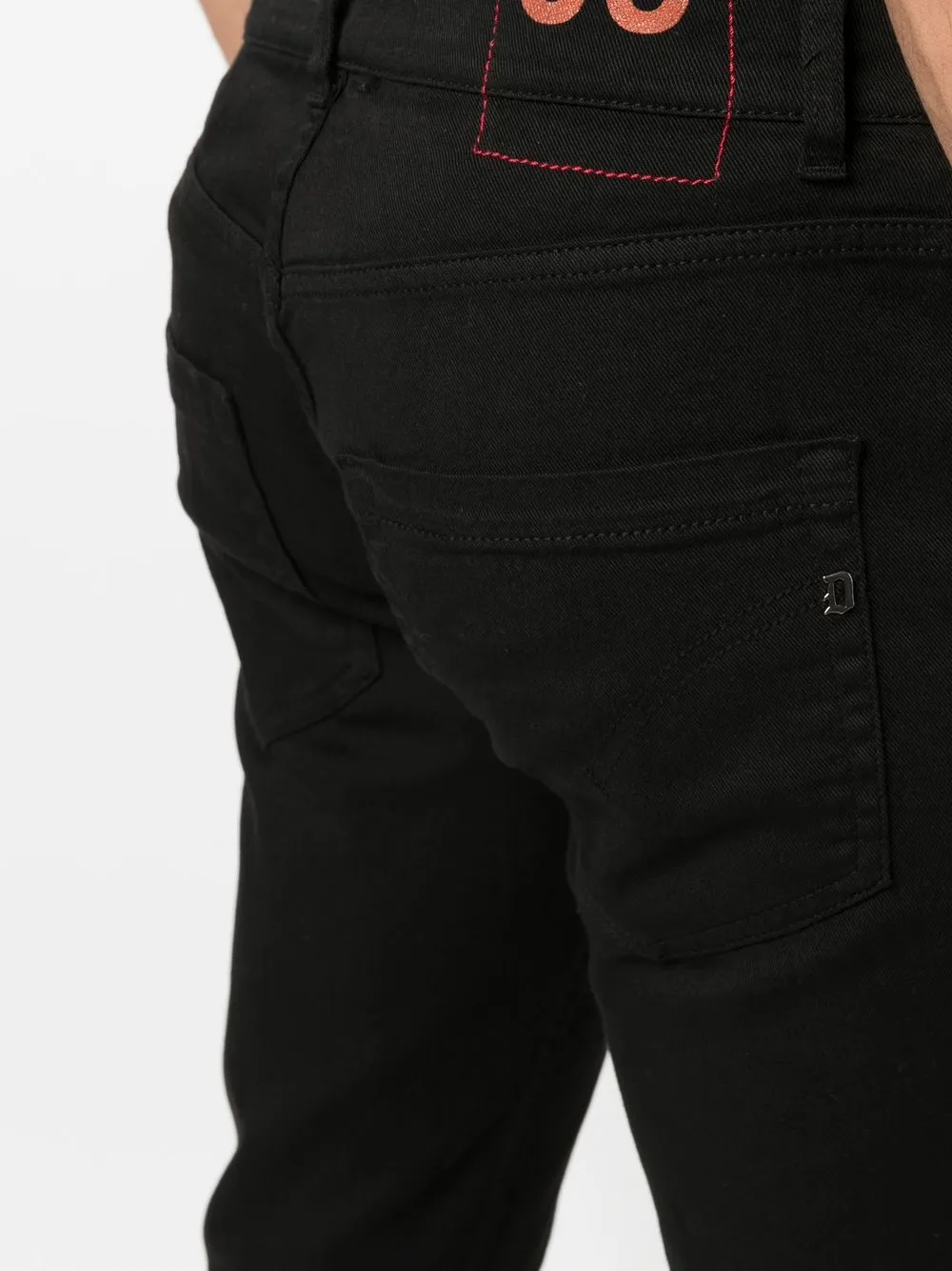 DONDUP Skinny jeans Zwart
