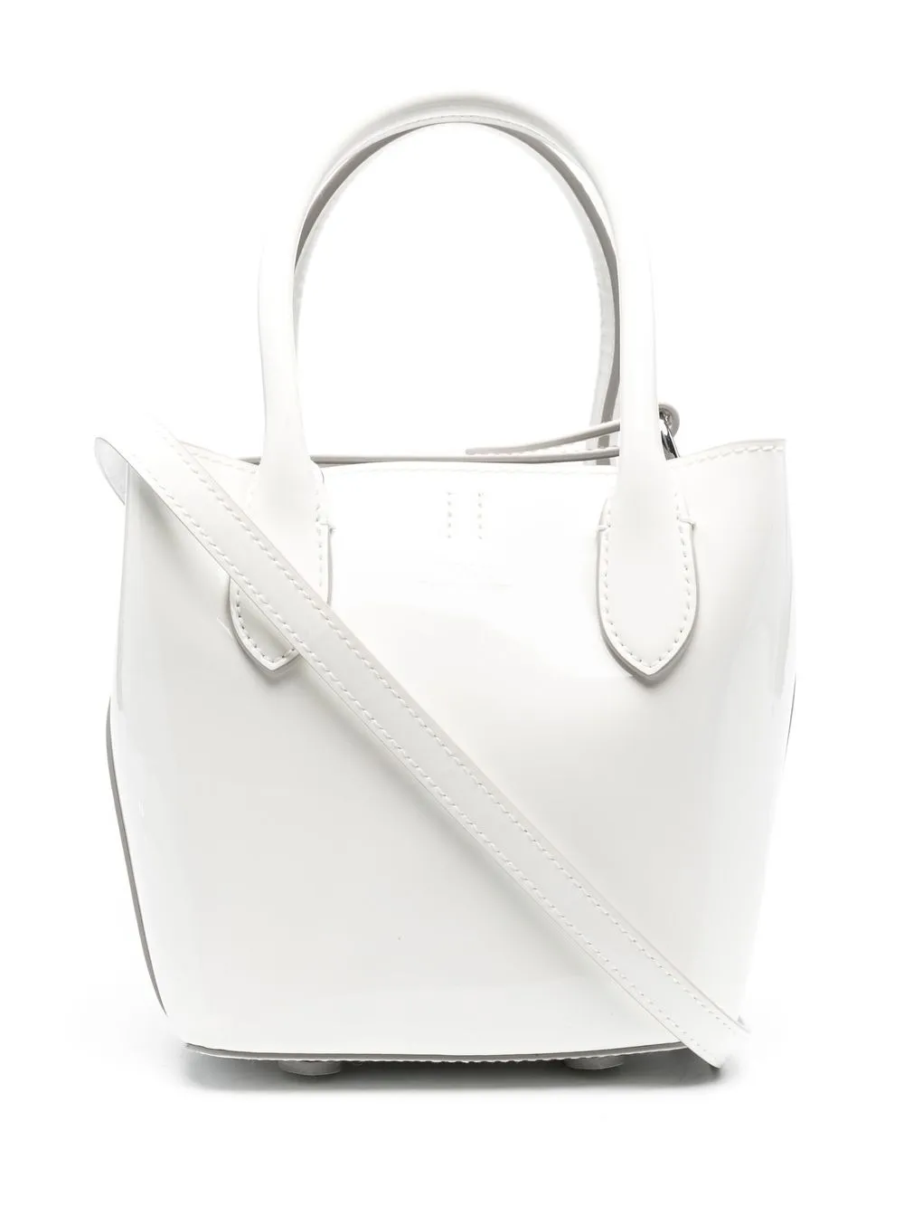 

Polo Ralph Lauren tote con una sola tira - Blanco