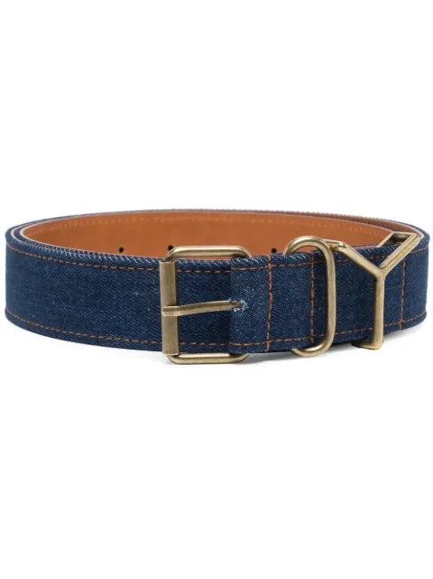 y/project logo扣环腰带