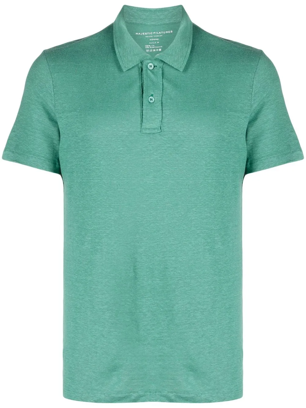 

Majestic Filatures playera tipo polo manga corta - Verde