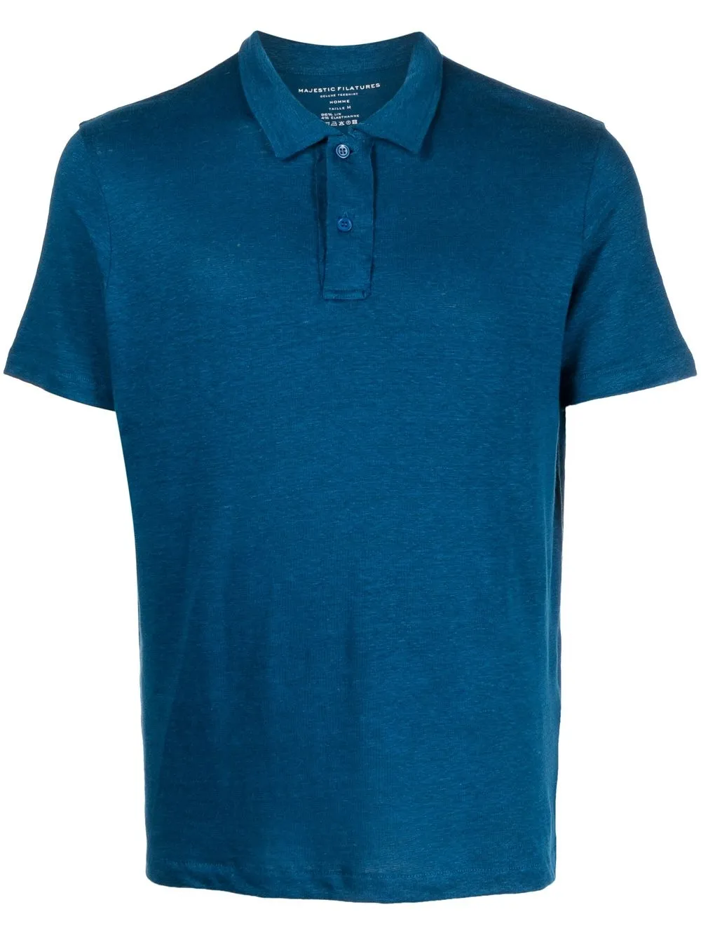 

Majestic Filatures playera tipo polo manga corta - Azul