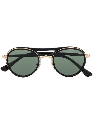 persol round frame sunglasses