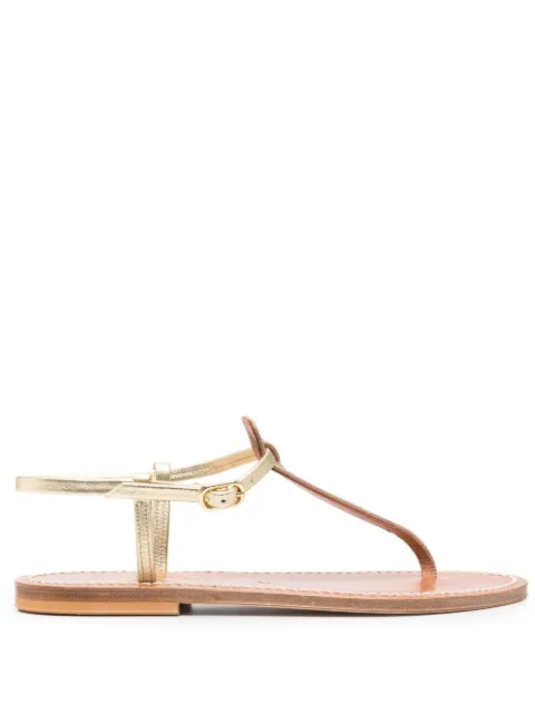 K. Jacques T-bar open-toe sandals