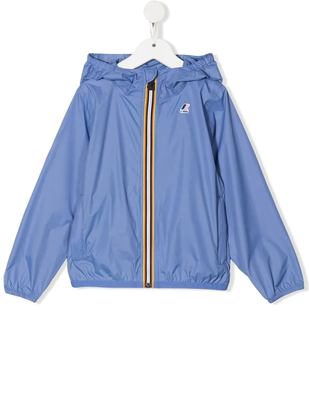 K Way Kids Windjack met capuchon Blauw