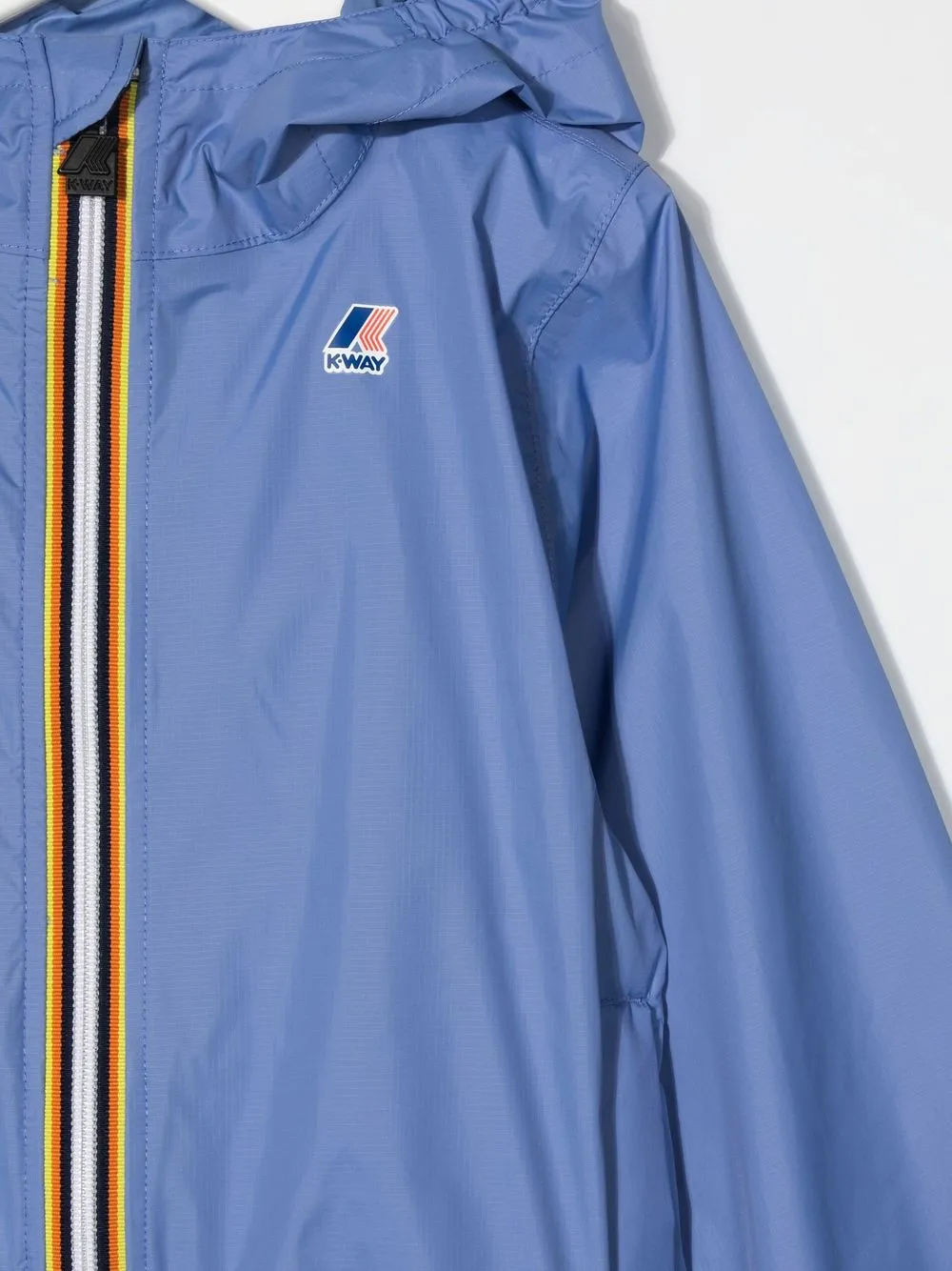 K Way Kids Windjack met capuchon Blauw