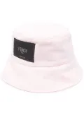 FENDI logo-patch bucket hat - Pink