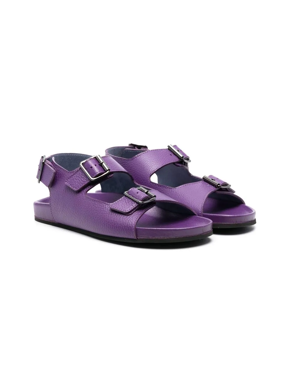 

Gallucci Kids sandalias con doble hebilla - Morado