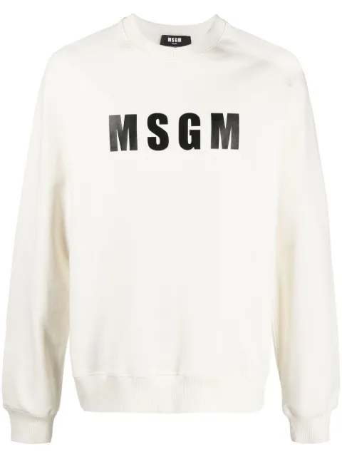 MSGM sweat à logo imprimé