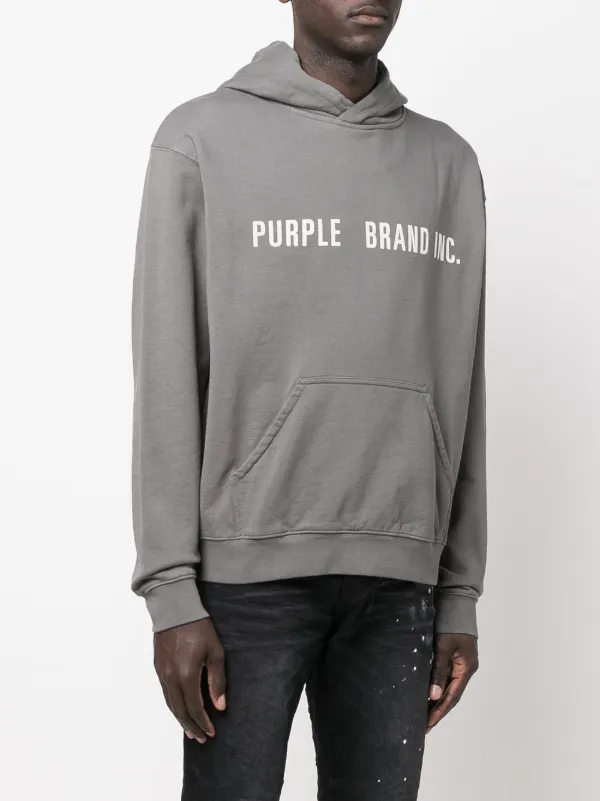 Purple Brand graphic-print Hood - Farfetch