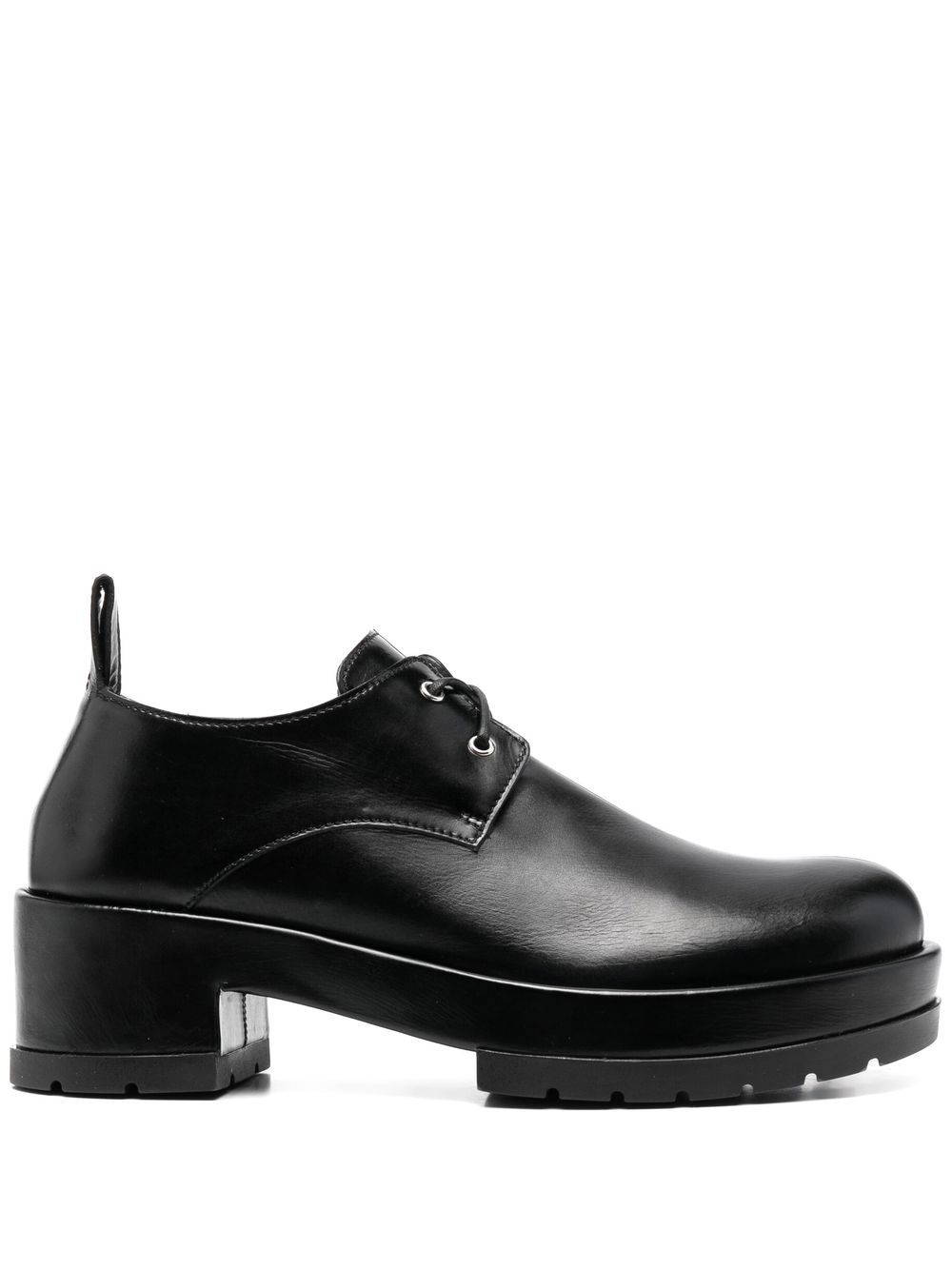 

SAPIO block-heel Oxford shoes - Black