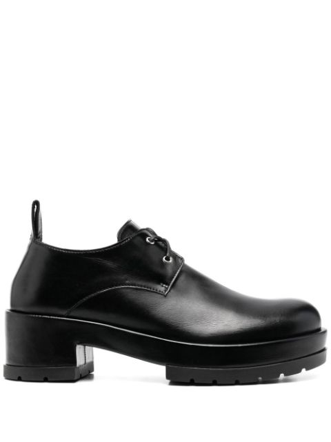 SAPIO block-heel Oxford shoes