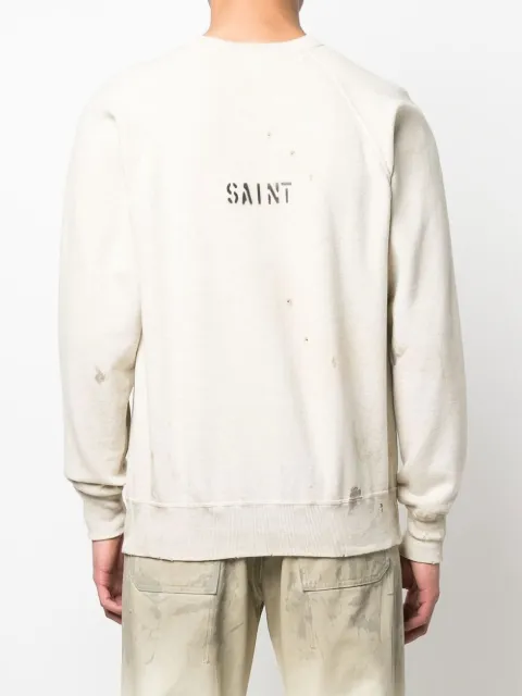 SAINT MXXXXXX Saint Michael Frankenstein スウェットシャツ - Farfetch SAINT MXXXXXX Saint Michael Frankenstein スウェットシャツ - Farfetch