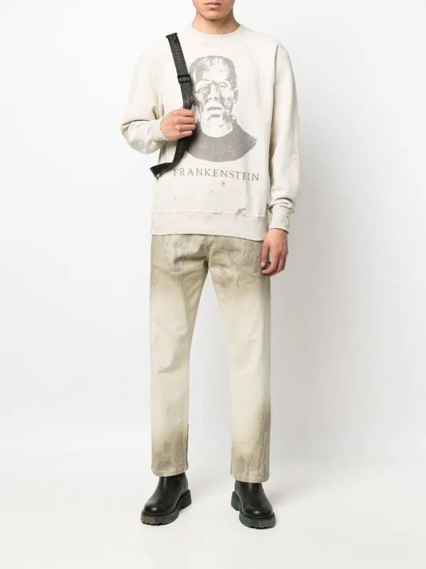 【美品】SAINT MICHAEL Frankenstein サイズL y2k SAINT MXXXXXX Saint Michael Frankenstein Sweatshirt | Grey | FARFETCH