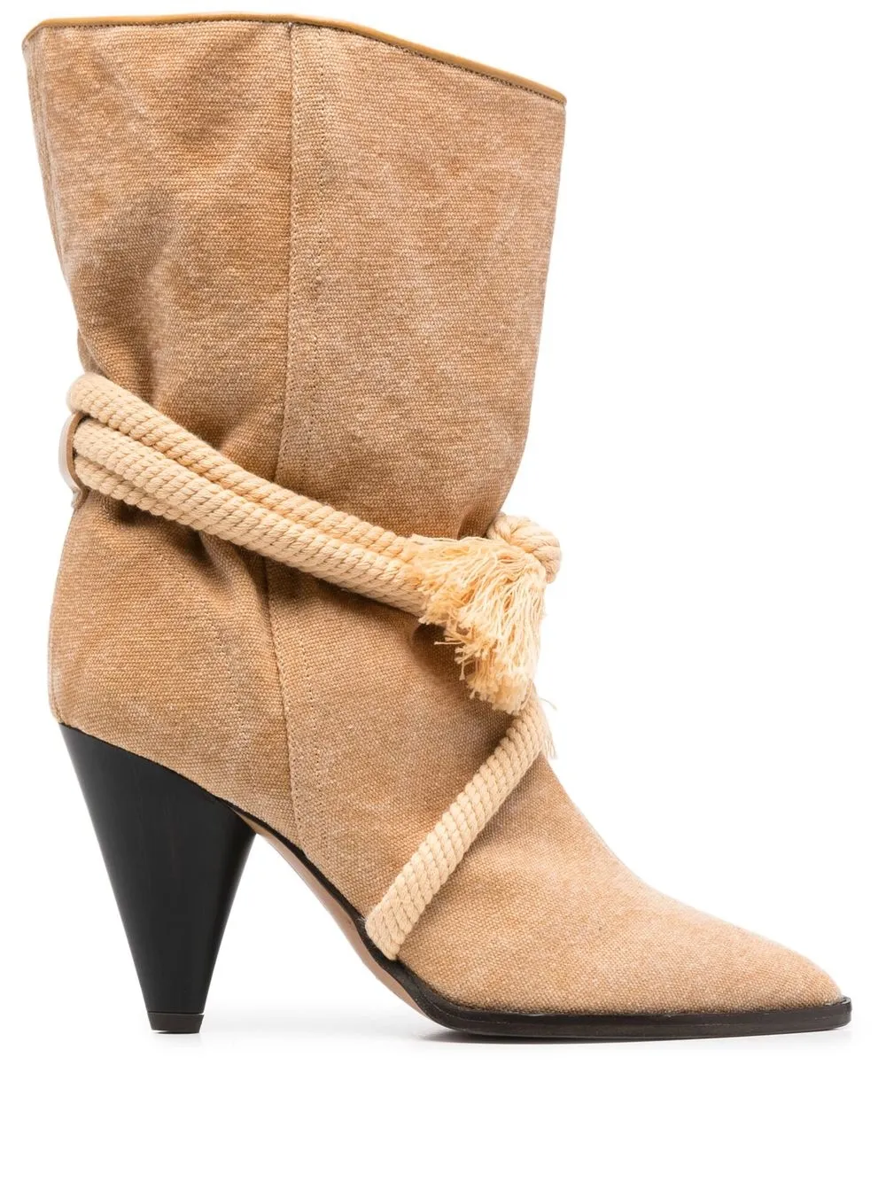 

Isabel Marant Lidly 90mm suede ankle boots - Neutrals