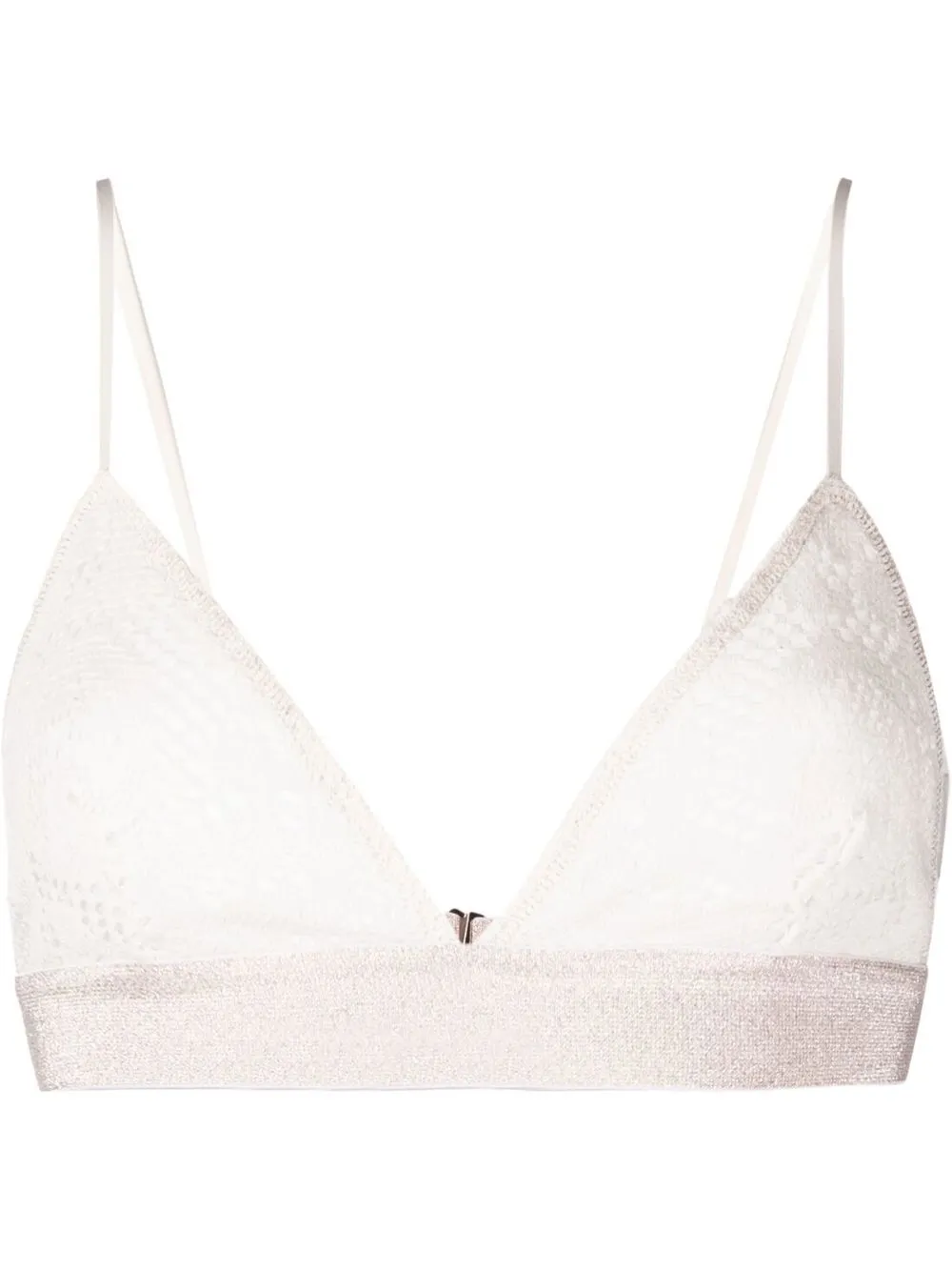 Mes Demoiselles Lace-embroidered Bralette In Neutrals