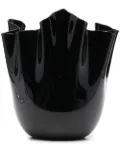 Venini vaso-fazz glass vase - Black