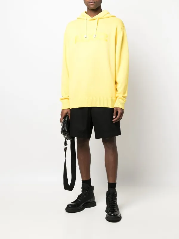 さらなる高みへ【ALYX】 KNITTED HOODIE 1017 ALYX 9SM Logo Knitted Hoodie | eBay