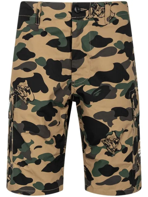 A BATHING APE® Ursus military shorts