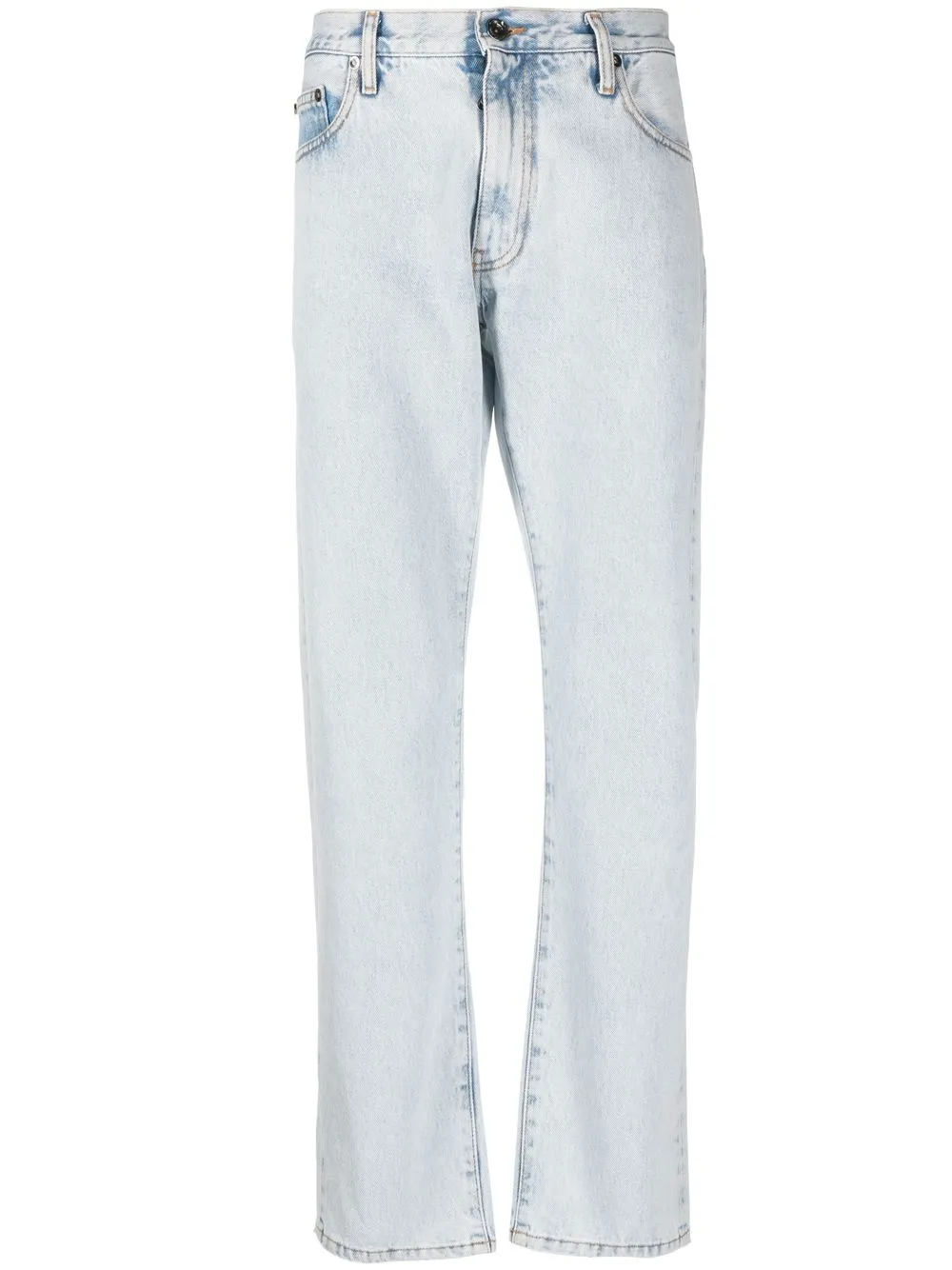 

Off-White jeans slim con logo Arrows - Azul